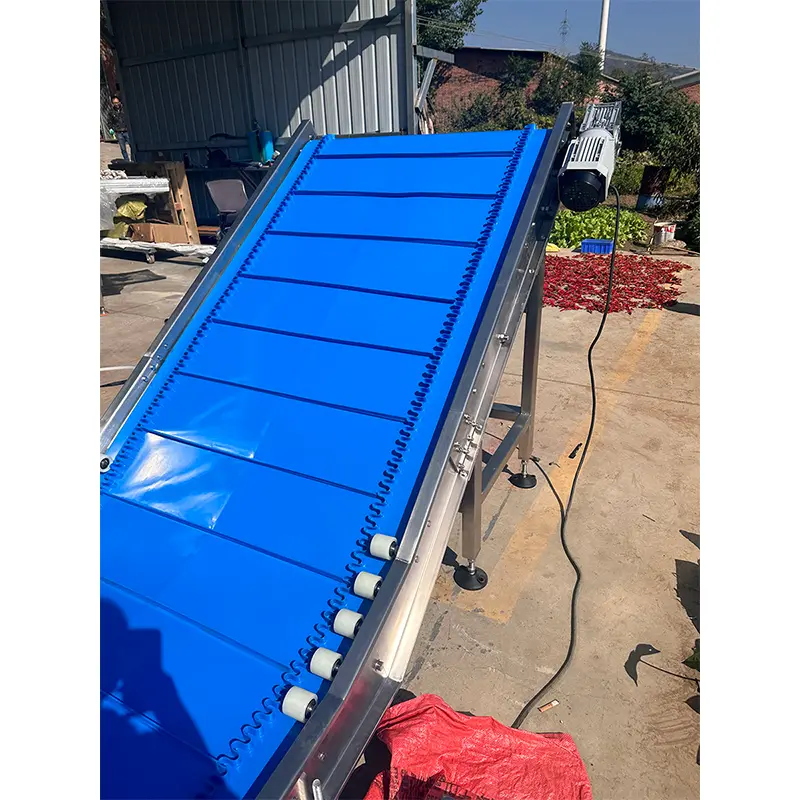Corrugated Sidewall Belt Conveyor