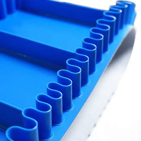 Corrugated Sidewall Conveyor Belt for Steep-Angle Conveying