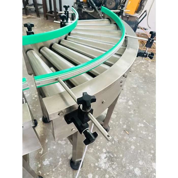 SHUNNAI Roller Curved Conveyor for Carton Handling