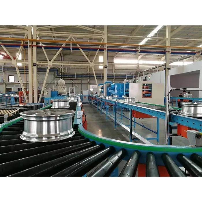 Curved Roller Conveyor for Industrial Material Transfer